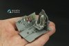 Quinta Studio QD32220 P-40N late 3D-Printed coloured Interior on decal paper (Hasegawa/Eduard) 1/32